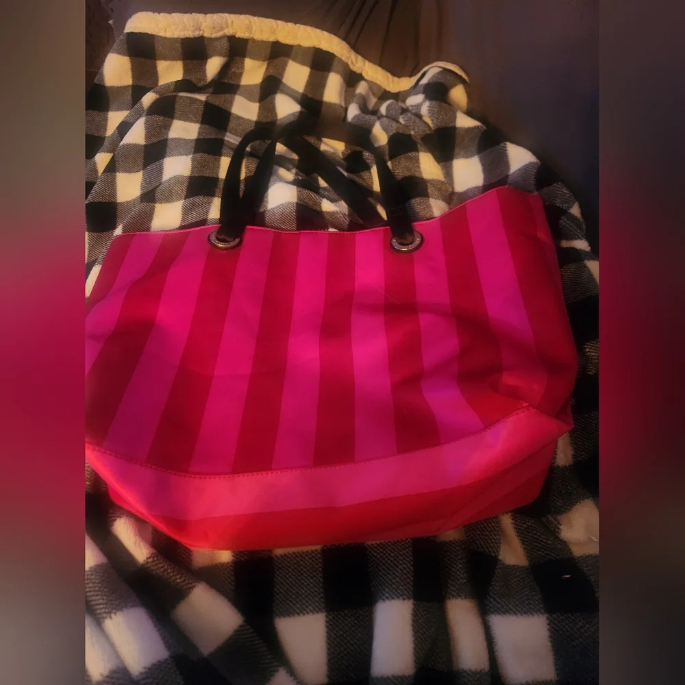 Victoria's Secret Bold Pink Tote